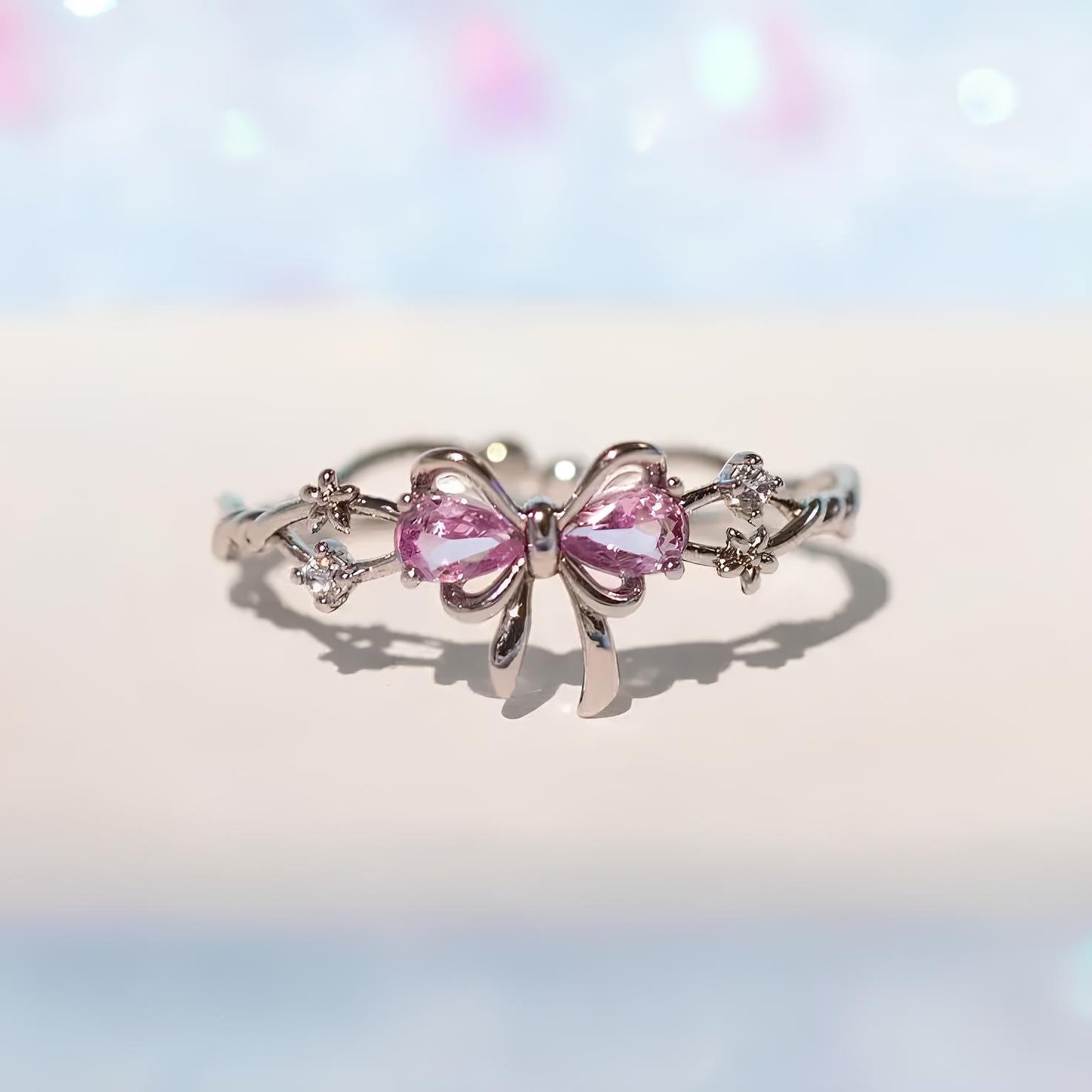 Celestia™ Aurora Bow Ring